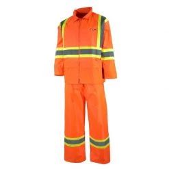 10/4 Job Rain suits Men's 87-R-88-OR Rain Suit