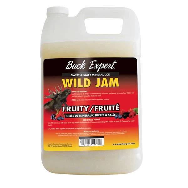 Buck Expert Minerals and attractants Wild Jam Fruity Jelly 4L