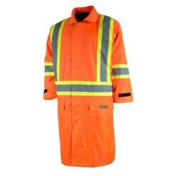 10/4 Job Rain jackets Men's 87-WC-72-OR Long Raincoat
