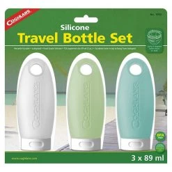 Coghlan's Personal care products Pack of 3 Silicone Travel Bottles