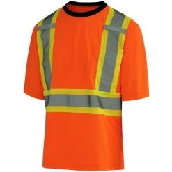 10/4 Job Signaling Polycotton Stripes T-Shirt